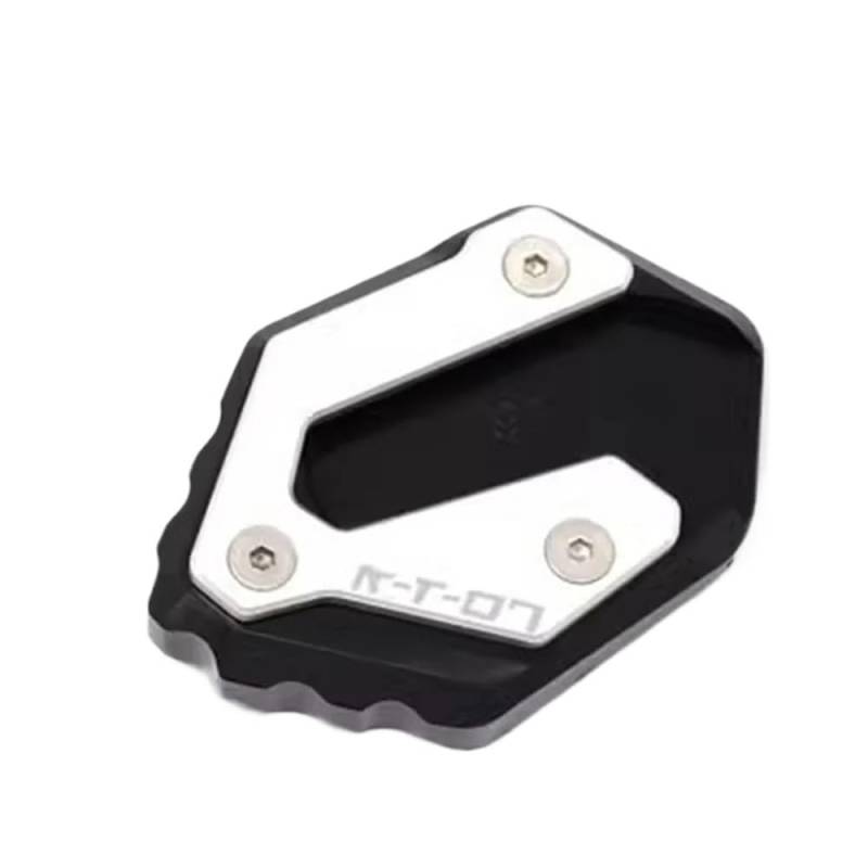 LTCZGRCI Motorrad Ständer Pad Motorrad Kickstand Fuß Seitenständer Verlängerung Pad Stützplatte FÜR MT07 FZ-07 XSR700 18-21 von LTCZGRCI