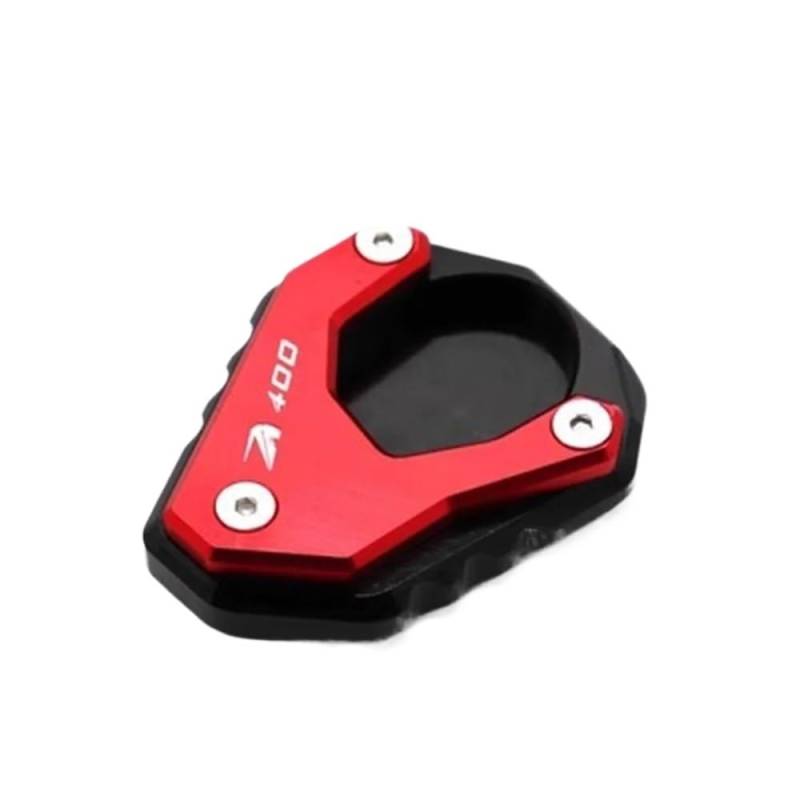 LTCZGRCI Motorrad Ständer Pad Motorrad Kickstand Fuß Seitenständer Verlängerung Pad Stützplatte FÜR NI&NJA400 Z400 von LTCZGRCI