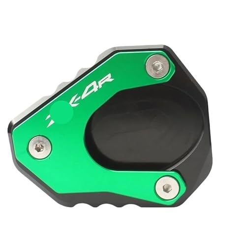 LTCZGRCI Motorrad Ständer Pad Ständerverlängerung Für ZX-4R ZX-4RR ZX4R ZX4RR ZX 4R 4RR 2023 Motorrad-Fußseitenständer-Verlängerungspolster-Stützplatte von LTCZGRCI