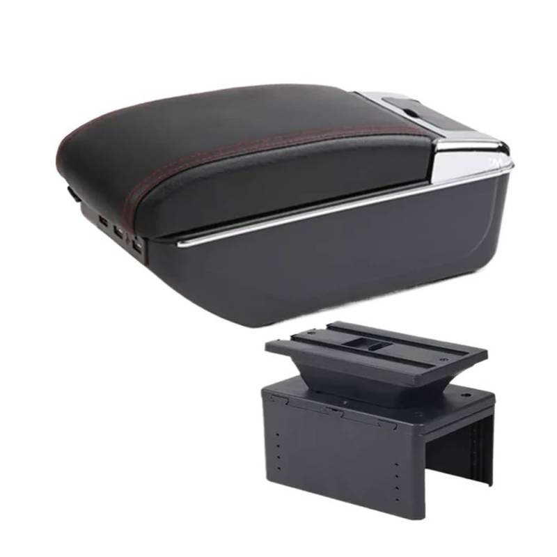 Mittelkonsole Armlehne Armlehne Box Für VW Für T-ROC Auto Armlehne Zentrum Lagerung Box Auto Armlehne Box von LTCZGRCI