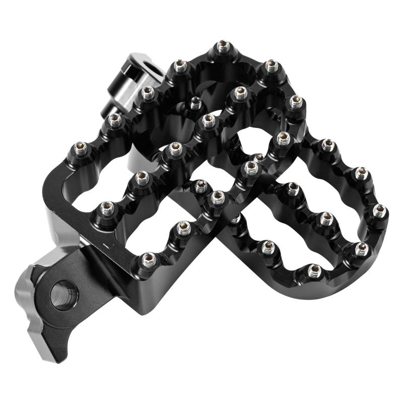 LTIENBST Verlängerte, vergrößerte Aluminium-Fußrasten, Pedale, Fußstütze, Compatible with Yamaha Tenere700/XTZ 700 2019 2020 2021 2022 2023 2024, Tenere 700 Rally Edition 2020–2024, Schwarz von LTIENBST