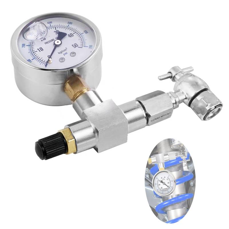 LTIENBST700PSI Stickstoff Füllwerkzeug Stickstoffregler Kit Fit für Schrader Ventil Schock Compatible with UTV,Snowmobile Shocks,Kawasaki,Honda von LTIENBST