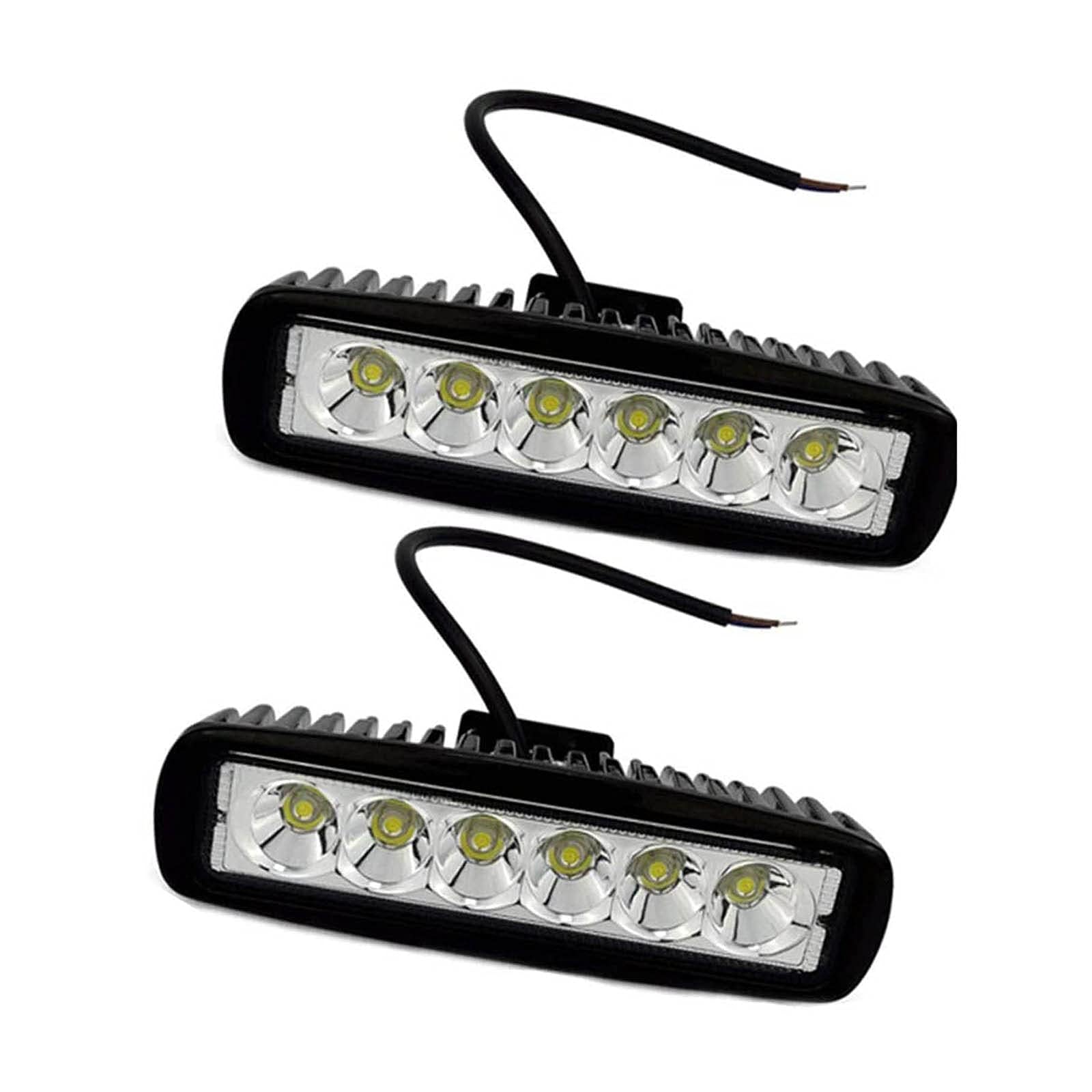 LED Arbeitsscheinwerfer, 18W LED Offroad Zusatzscheinwerfer 12V 24V Scheinwerfer 6000K IP67 Wasserdicht Rückfahrscheinwerfer für Traktor Bagger SUV UTV ATV - 2 Stück LED Arbeitsscheinwerfer, 18W LED Offroad Zusatzscheinwerfer 12V 24V Scheinwerfer 6000K IP67 Wasserdicht Rückfahrscheinwerfer für Traktor Bagger SUV UTV ATV - 2 Stück von LTPAG