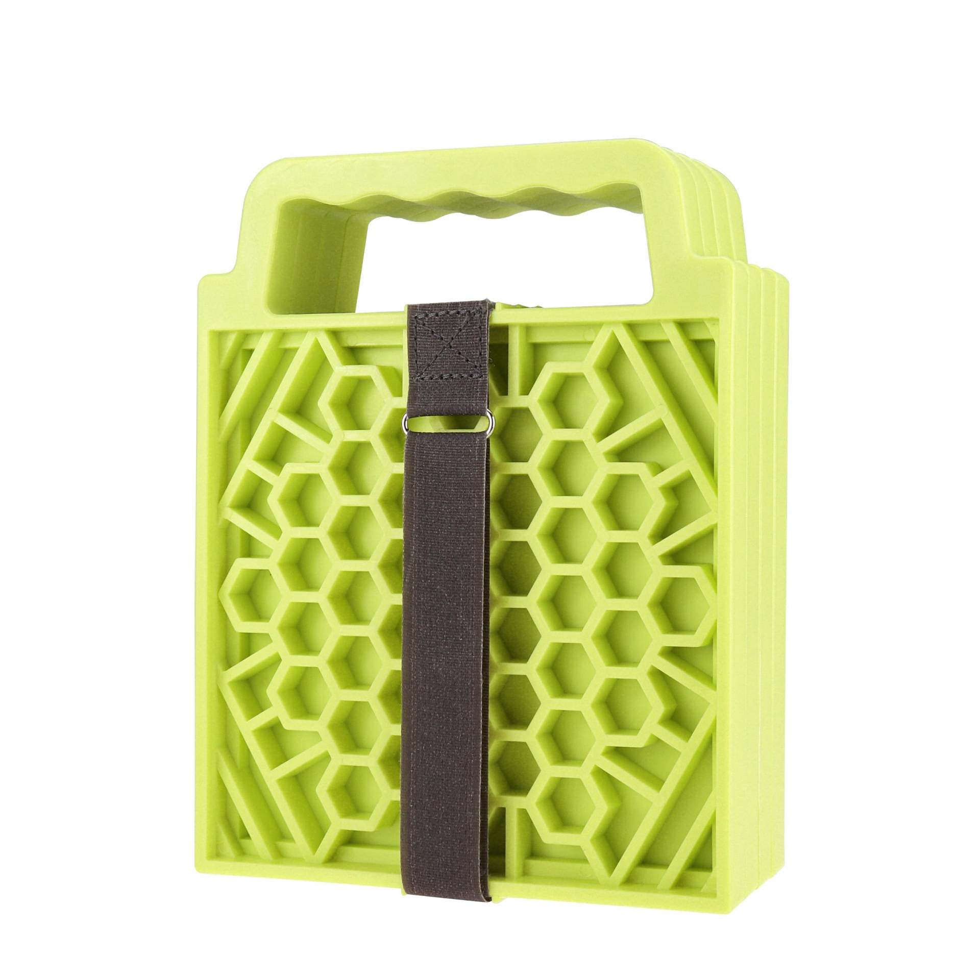 LTWHOME RV Kleine Stabilisator Stützplatten zur Sicherung der Kurbelstütze im Wohnmobil oder Wohnwagen Schwerlast 21 * 16.5cm (4 Stück) von LTWHOME