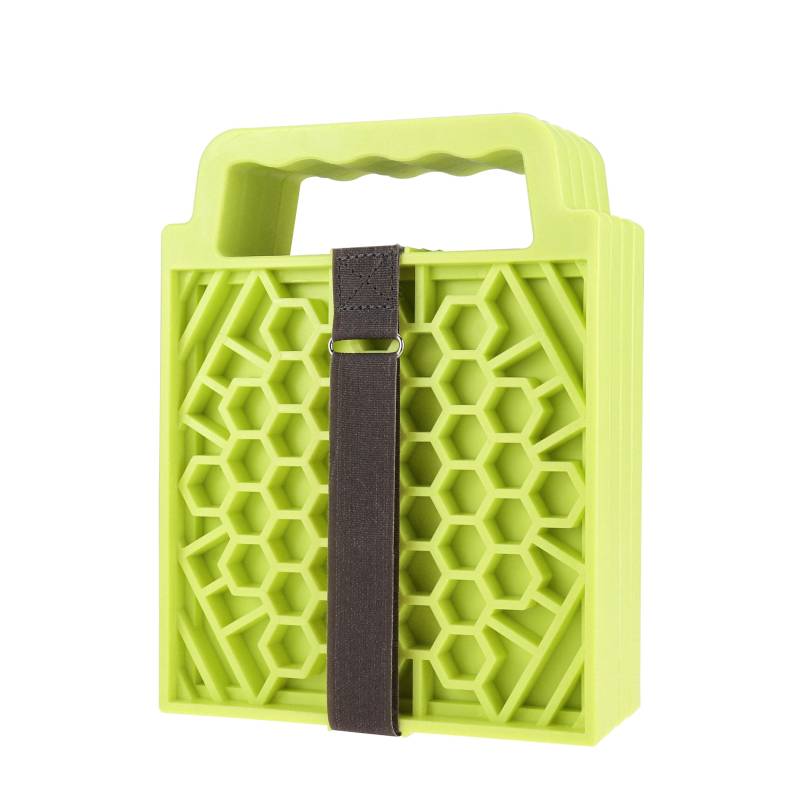 LTWHOME RV Kleine Stabilisator Stützplatten zur Sicherung der Kurbelstütze im Wohnmobil oder Wohnwagen Schwerlast 21 * 16.5cm (4 Stück) von LTWHOME