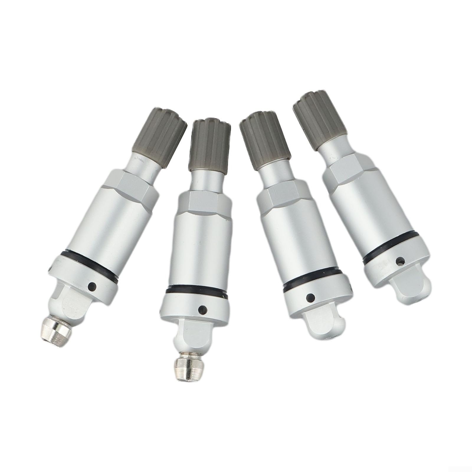 TPMS Aluminium-Ventilschaft-Set für Tesla, inklusive 4 Ventilen und Dichtungsscheiben zur Auslaufschutz TPMS Aluminium-Ventilschaft-Set für Tesla, inklusive 4 Ventilen und Dichtungsscheiben zur Auslaufschutz von LUCKCDUO