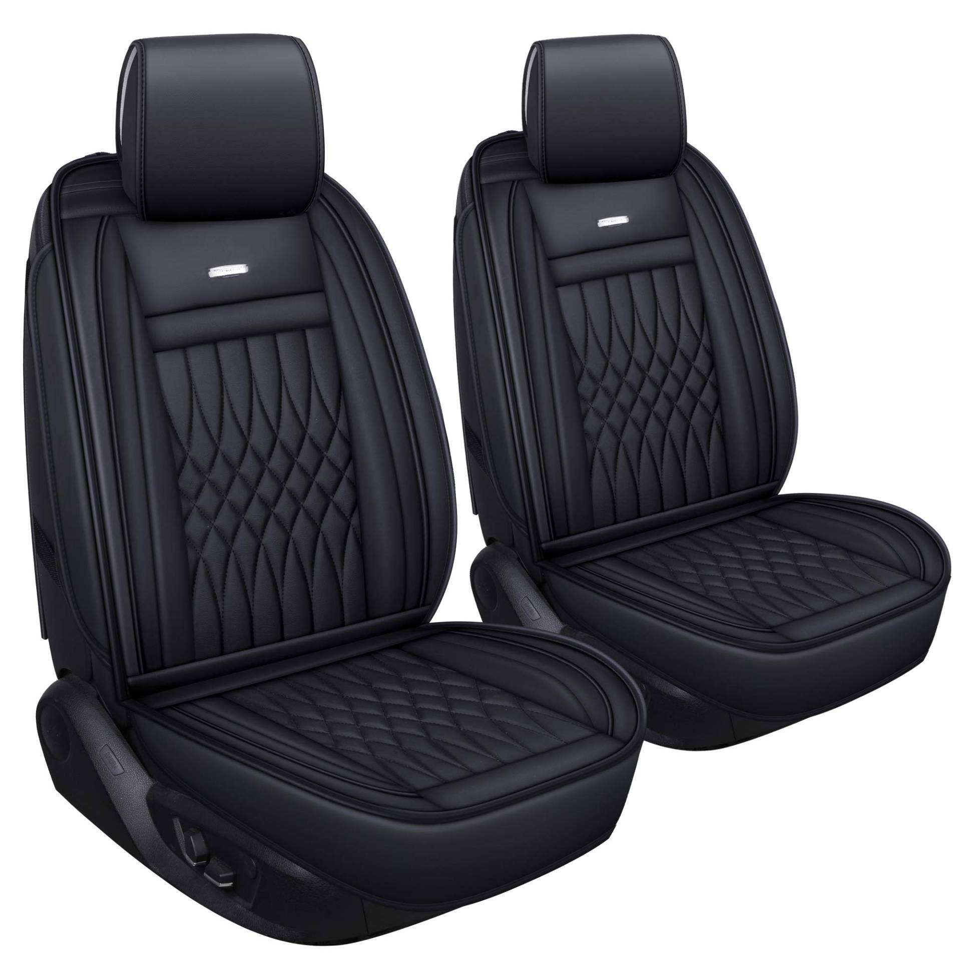 LUCKYMAN CLUB Autositzbezüge mit wasserdichtem Leder, passend für die meisten Limousinen SUV wie Hyundai Elentra Sonata Tucson Chevy Equinox Ford Nissan Kia VW Honda CRV Mazda6 Toyota LUCKYMAN CLUB Autositzbezüge mit wasserdichtem Leder, passend für die meisten Limousinen SUV wie Hyundai Elentra Sonata Tucson Chevy Equinox Ford Nissan Kia VW Honda CRV Mazda6 Toyota von LUCKYMAN CLUB