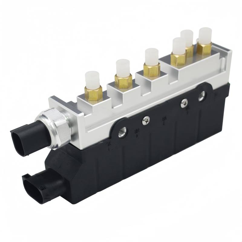 LUFASODERLING 2203200258 Luftfederung Kompressor Pumpe Magnetventil Blockventil Ersatz für Mercedes Benz W220 S350 S430 S500 S600 S55 OE A2203200258 von LUFASODERLING