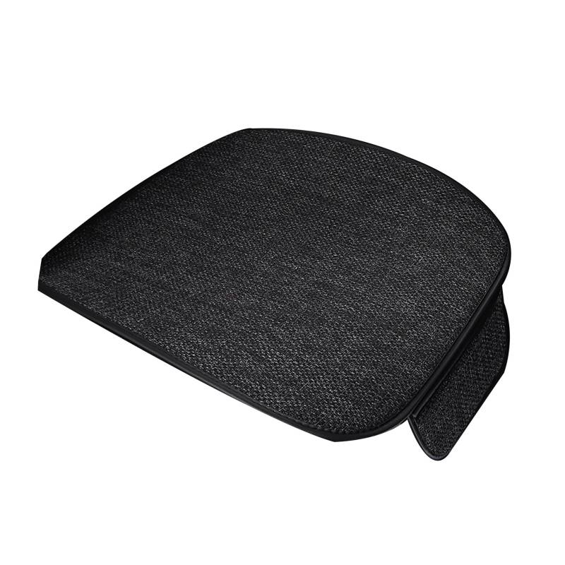 LUGIWN Autositzbezug Für Acura TL 2006-2008, Sitzkissen Auto Vordersitze, Allwetter Atmungsaktiv Rutschfester Sitzbezüge Vorne und Hinten Sitzschoner,Black-Front seat*1 von LUGIWN