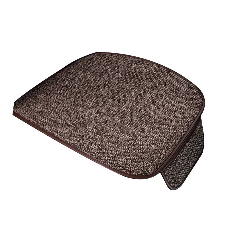 LUGIWN Autositzbezug Für Alfa Romeo 155 1992–1998, Sitzkissen Auto Vordersitze, Allwetter Atmungsaktiv Rutschfester Sitzbezüge Vorne und Hinten Sitzschoner,Brown-Front seat*1 von LUGIWN