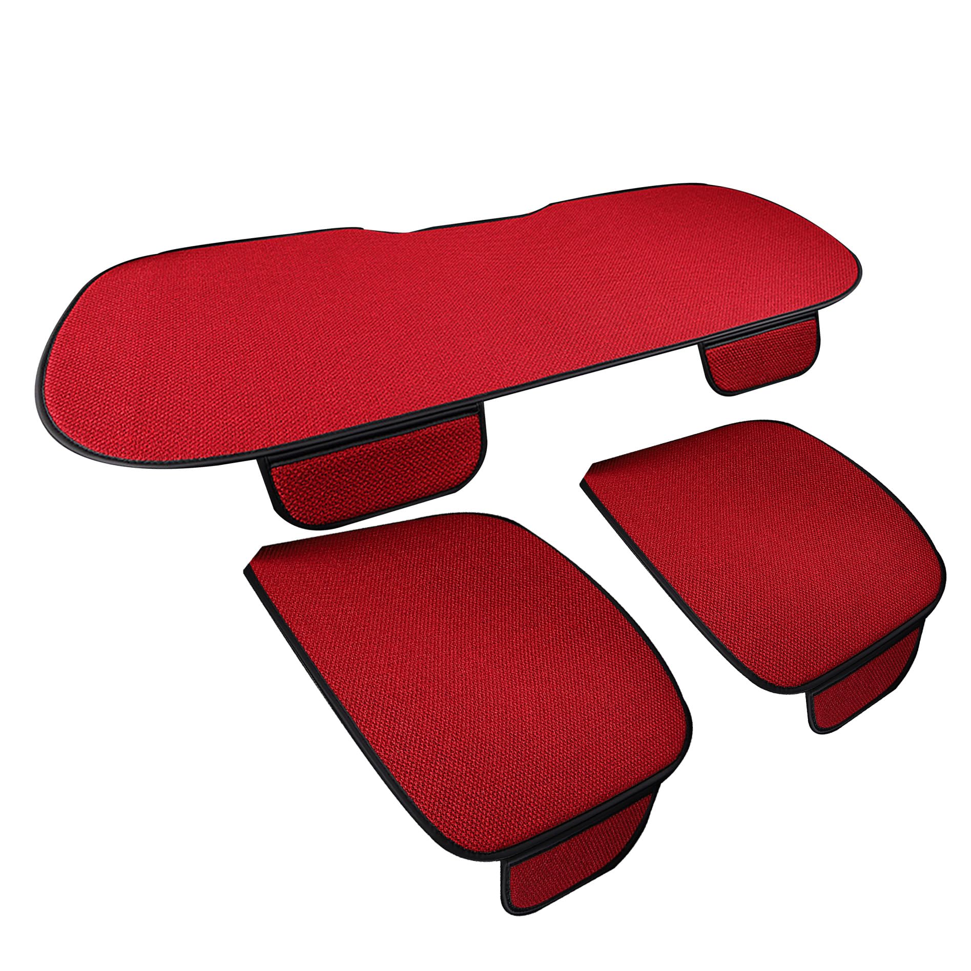 LUGIWN Autositzbezug Für Alfa Romeo Spider Type 939 2006-2012, Sitzkissen Auto Vordersitze, Allwetter Atmungsaktiv Rutschfester Sitzbezüge Vorne und Hinten Sitzschoner,Red- Front + Back 3pcs LUGIWN Autositzbezug Für Alfa Romeo Spider Type 939 2006-2012, Sitzkissen Auto Vordersitze, Allwetter Atmungsaktiv Rutschfester Sitzbezüge Vorne und Hinten Sitzschoner,Red- Front + Back 3pcs von LUGIWN