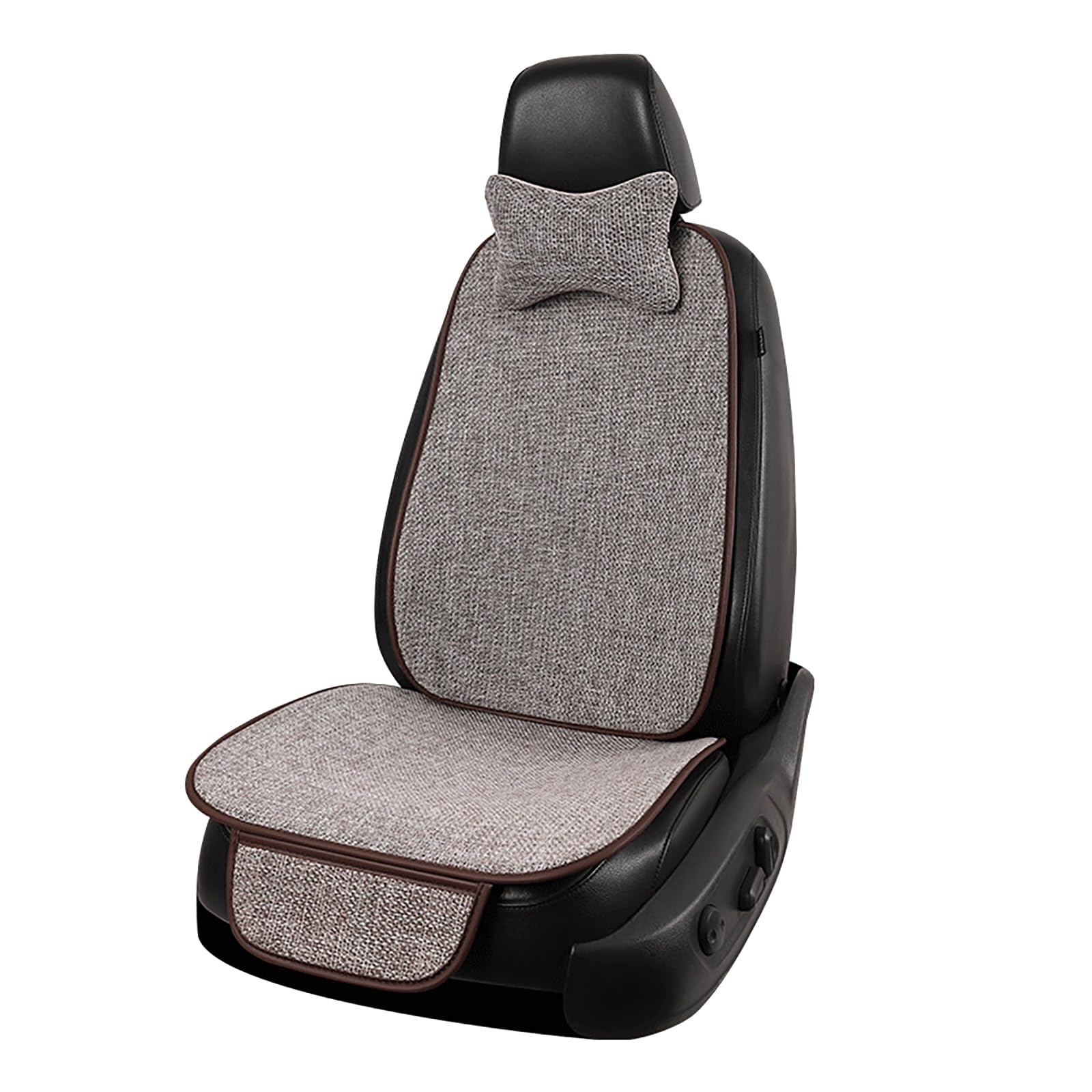 LUGIWN Autositzbezug Für Alfa Romeo Stelvio 2017-2022, Sitzkissen Auto Vordersitze, Allwetter Atmungsaktiv Rutschfester Sitzbezüge Vorne und Hinten Sitzschoner,Grey- Front seat 3pcs LUGIWN Autositzbezug Für Alfa Romeo Stelvio 2017-2022, Sitzkissen Auto Vordersitze, Allwetter Atmungsaktiv Rutschfester Sitzbezüge Vorne und Hinten Sitzschoner,Grey- Front seat 3pcs von LUGIWN