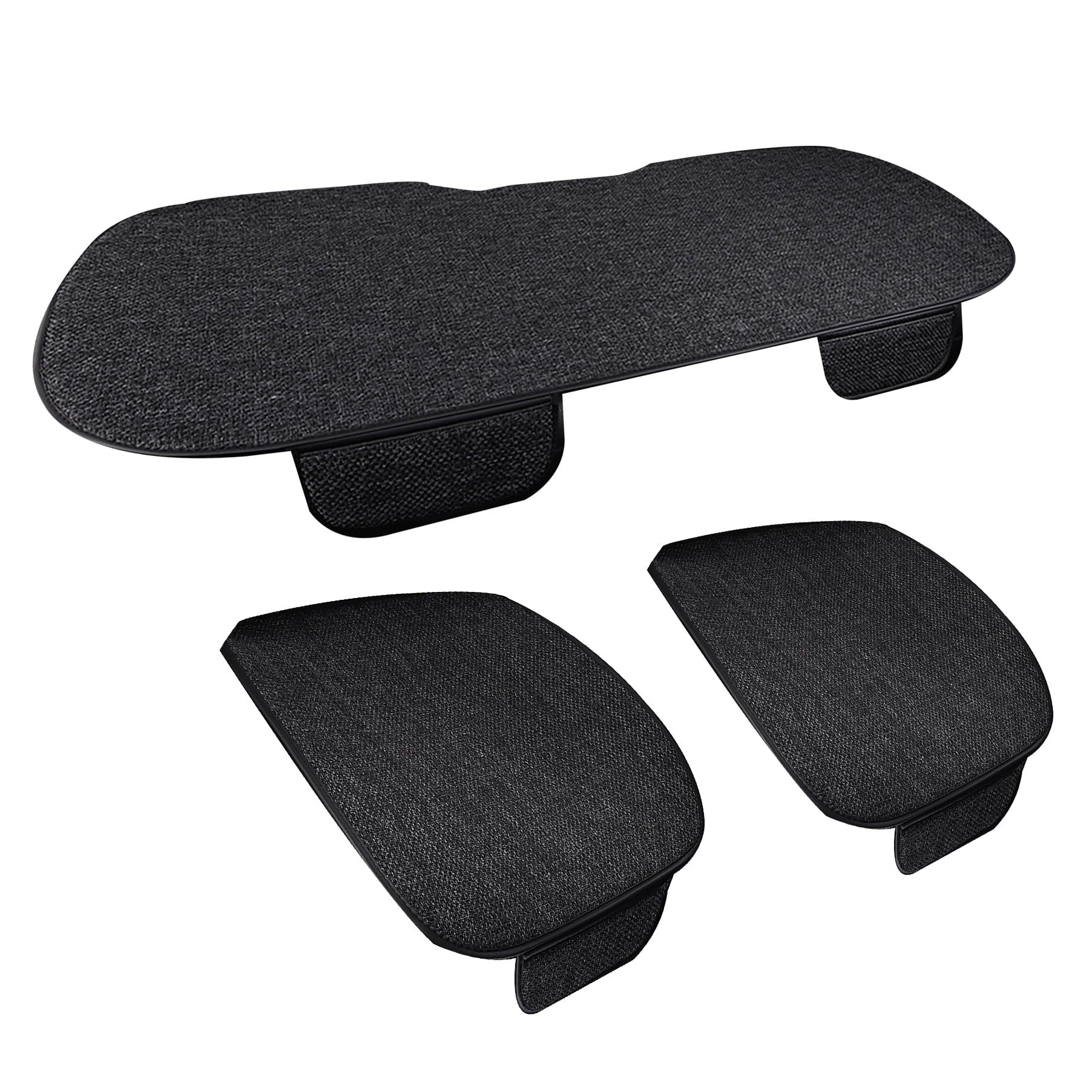 LUGIWN Autositzbezug Für Alfa Romeo Stelvio Quadrifoglio, Sitzkissen Auto Vordersitze, Allwetter Atmungsaktiv Rutschfester Sitzbezüge Vorne und Hinten Sitzschoner,Black- Front + Back 3pcs LUGIWN Autositzbezug Für Alfa Romeo Stelvio Quadrifoglio, Sitzkissen Auto Vordersitze, Allwetter Atmungsaktiv Rutschfester Sitzbezüge Vorne und Hinten Sitzschoner,Black- Front + Back 3pcs von LUGIWN