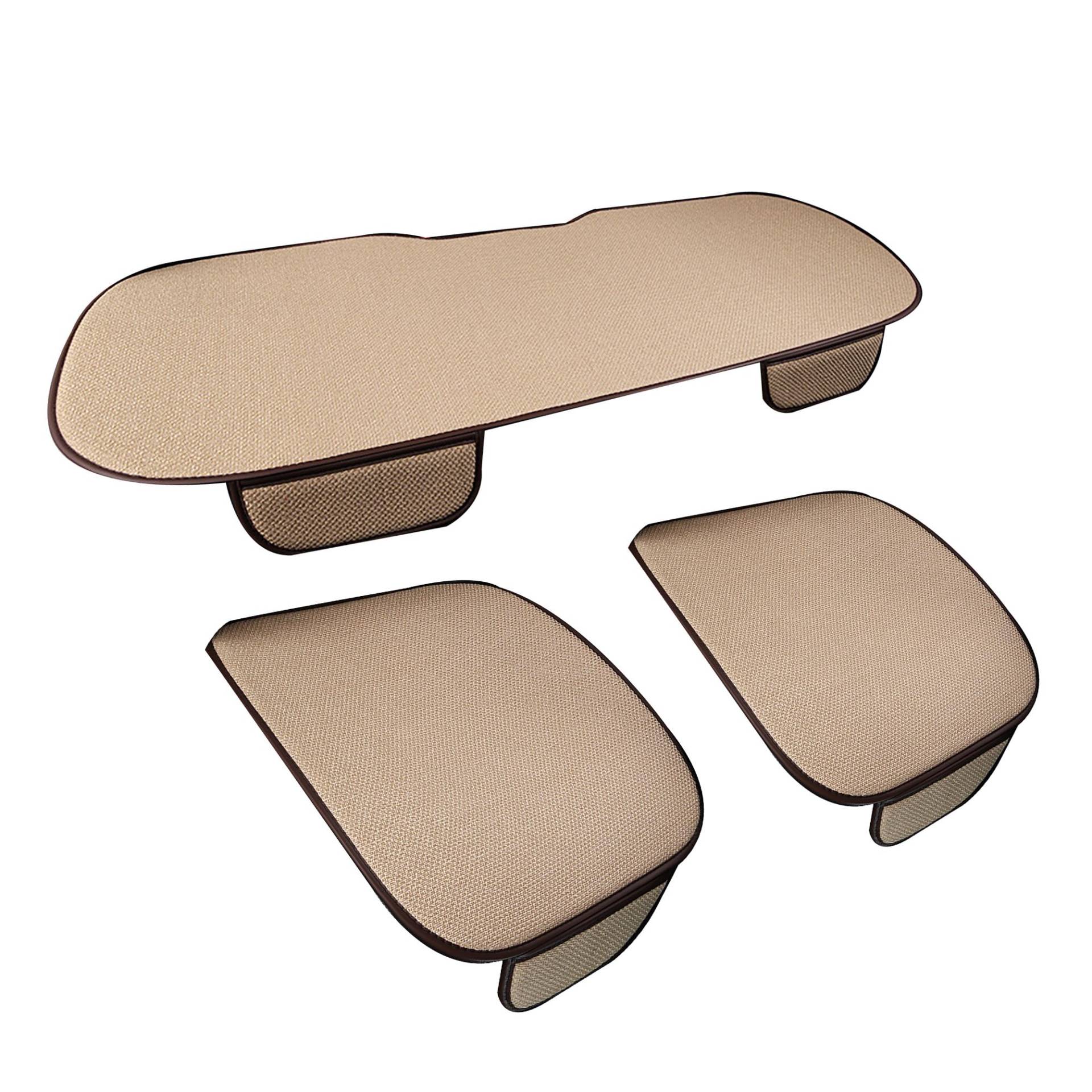 LUGIWN Autositzbezug Für Audi R8 2016-2022, Sitzkissen Auto Vordersitze, Allwetter Atmungsaktiv Rutschfester Sitzbezüge Vorne und Hinten Sitzschoner,Beige- Front + Back 3pcs LUGIWN Autositzbezug Für Audi R8 2016-2022, Sitzkissen Auto Vordersitze, Allwetter Atmungsaktiv Rutschfester Sitzbezüge Vorne und Hinten Sitzschoner,Beige- Front + Back 3pcs von LUGIWN