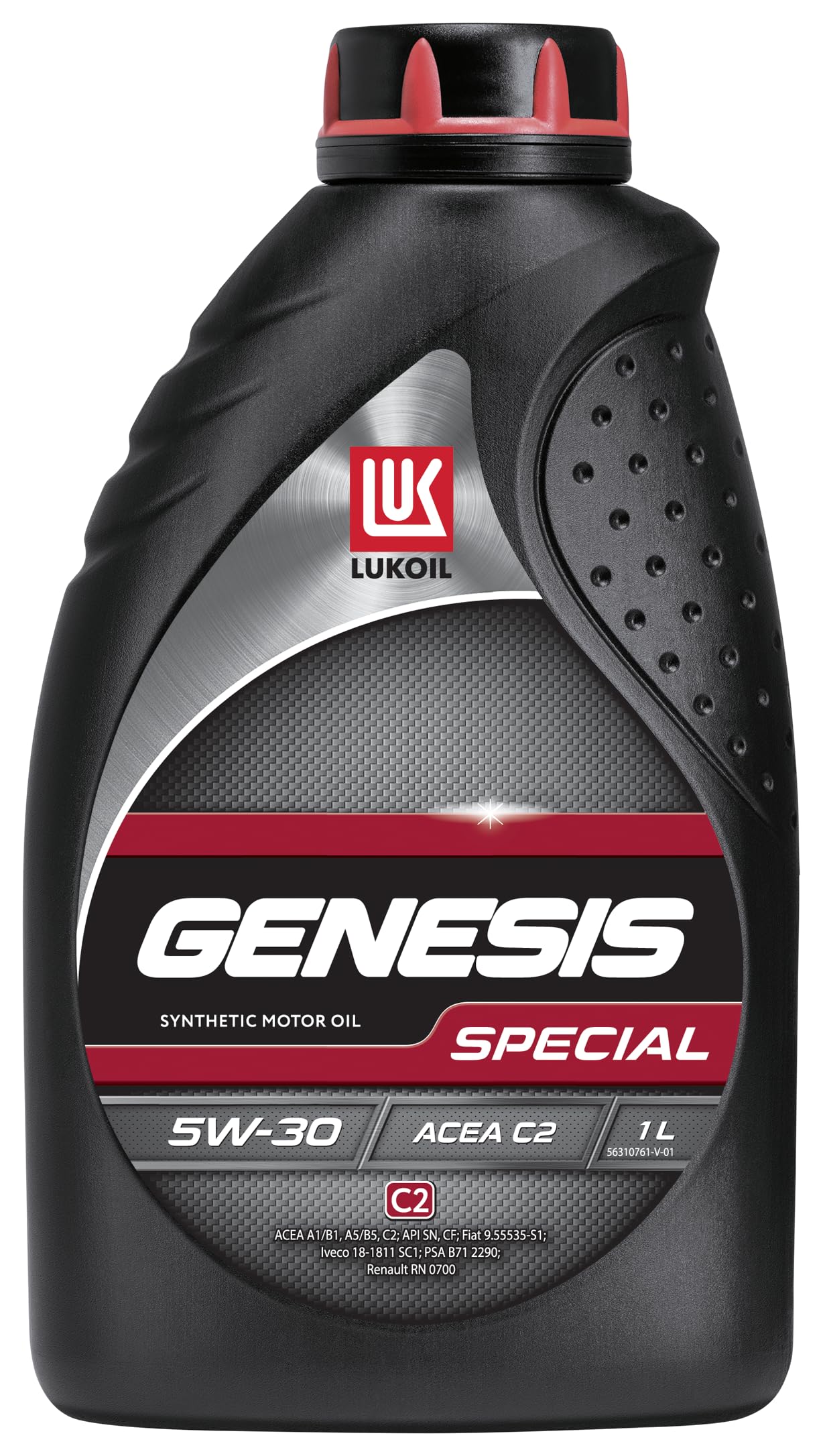 LUKOIL GENESIS SPECIAL C2 5W-30 | 1L - Synthetisches, aschearmes Leichtlauf-Motorenöl für höchste Leistungsanforderungen LUKOIL GENESIS SPECIAL C2 5W-30 | 1L - Synthetisches, aschearmes Leichtlauf-Motorenöl für höchste Leistungsanforderungen von LUKOIL