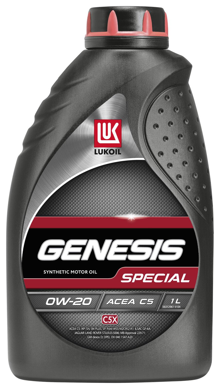 LUKOIL GENESIS SPECIAL C5X 0W-20 | 1L - Synthetisches, kraftstoffsparendes low-SAPS Hochleistungsöl für modernste Motorengenerationen (EURO 6d) mit Partikelfiltersystemen von LUKOIL