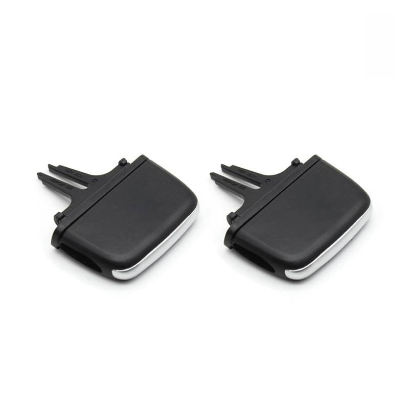 LUOWEINA 1/2/4/6 PCS AC Vent Grille Outlet Slider Tab Clip, passend for Volvo, XC90 2016-2024 Auto-Klimaanlagen-Lüftungsgitter(For XC90 2PCS) von LUOWEINA