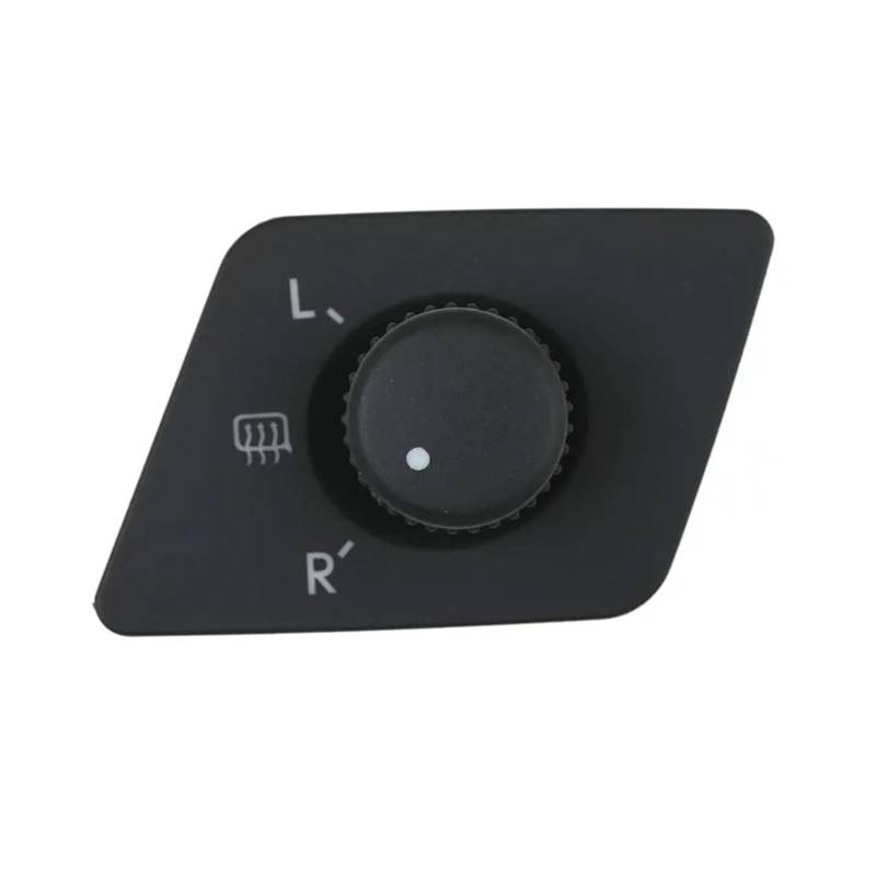 LUOWEINA 10-poliger Einstellknopf for Seitenspiegelschalter, passend for VW, passend for Polo 9N, 2001–2010 6Q1959565D 6Q1959565 Spiegelverstellsteuerung von LUOWEINA