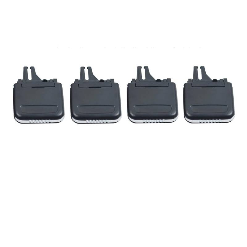 LUOWEINA AC-Entlüftungsgitter-Auslassclip-Schieberegler, passend for Porsche, Cayenne 2010–2020 Auto-Klimaanlagen-Lüftungsgitter(Old Model 4pcs) von LUOWEINA