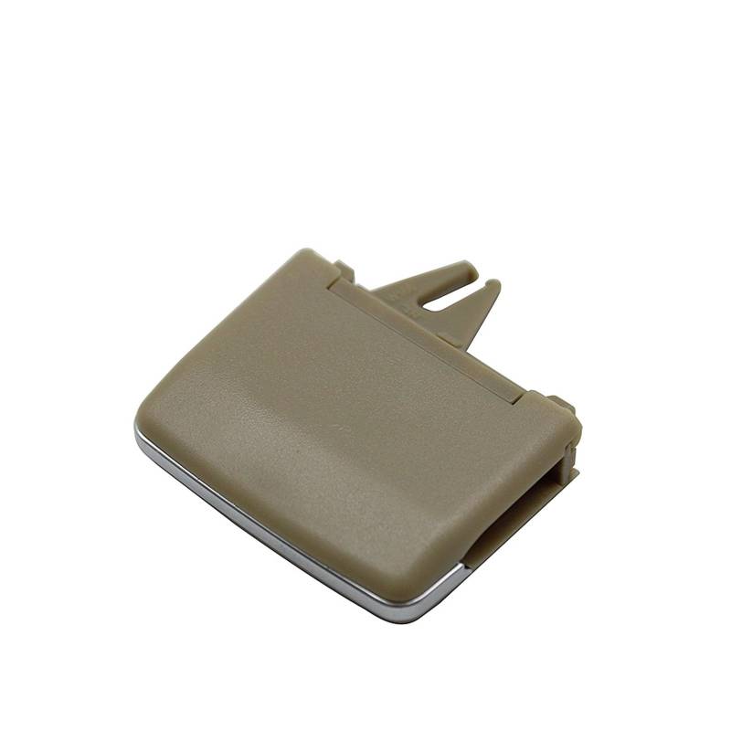 LUOWEINA AC-Entlüftungsgitter-Auslasslaschen-Clip-Schieber, passend for W166, M ML GL GLE GLS 2012–2015 Auto-Klimaanlagen-Lüftungsgitter(Beige 1pc) von LUOWEINA