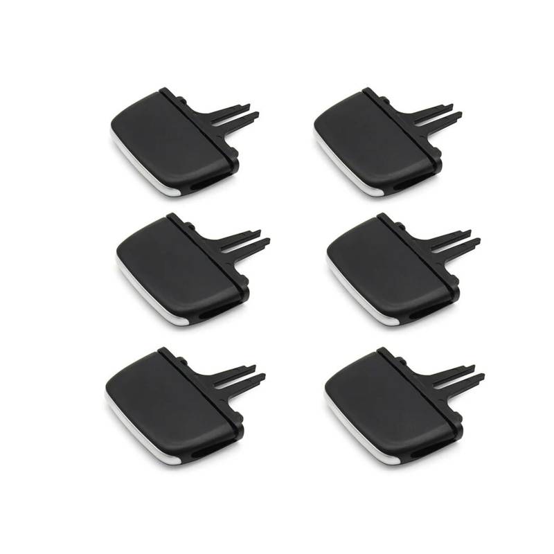 LUOWEINA AC-Entlüftungsgitter-Auslasslaschenclip, passend for Volvo, XC90 V90 S90 2015–2024 Auto-Klimaanlagen-Lüftungsgitter(6PCS) von LUOWEINA