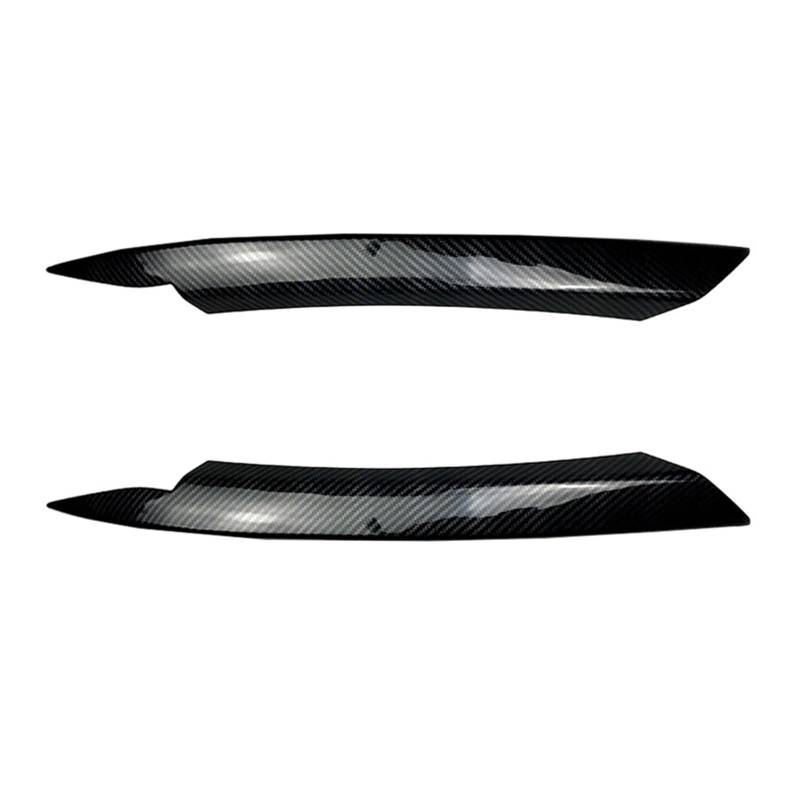 LUOWEINA Auto Front Scheinwerfer Augenbraue Augenlid Lampe Licht Augenbrauen Aufkleber Abdeckung Fit for Volkswagen Fit for VW Passat B7 2010-2014 Auto Zubehör Augenlider von Autoscheinwerfern(Carbon von LUOWEINA