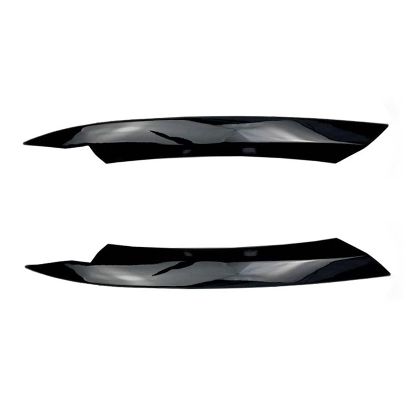 LUOWEINA Auto Front Scheinwerfer Augenbraue Augenlid Lampe Licht Augenbrauen Aufkleber Abdeckung Fit for Volkswagen Fit for VW Passat B7 2010-2014 Auto Zubehör Augenlider von Autoscheinwerfern(Gloss von LUOWEINA