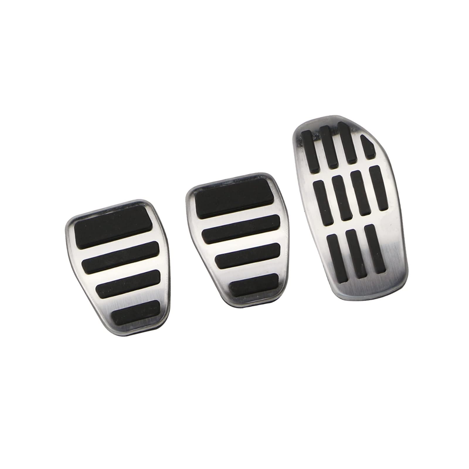 LUOWEINA Auto Pedale Fit for Nissan X-trail Xtrail T32 2014-2022 Ersatzteile Kraftstoff Pedal Bremspedal Abdeckung rest Pedale Abdeckungen Fußpedal-Auflagehülle(MT Without Rest) von LUOWEINA