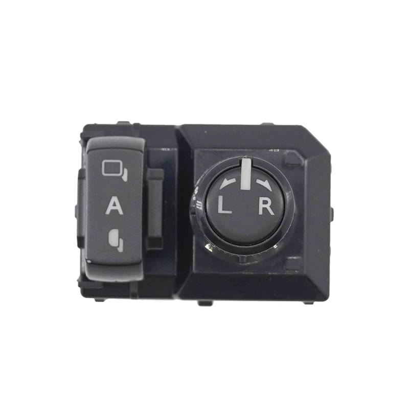 LUOWEINA Auto-Rückspiegel-Einstellknopf, passend for Toyota, Hilux Revo 2015–2020, 183712 Ansichtskontrollschalter Spiegelverstellsteuerung von LUOWEINA