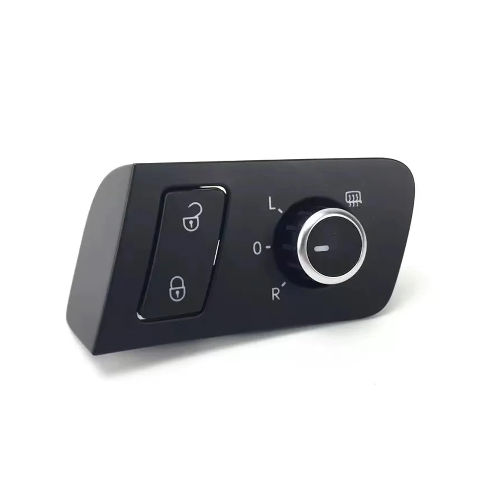 LUOWEINA Autospiegel-Knopfschalter, passend for VW, passend for Touran, Caddy 2003–2017, Innen-Ersatzteile, Türseitensteuerung anpassen Spiegelverstellsteuerung(1pcs2) von LUOWEINA