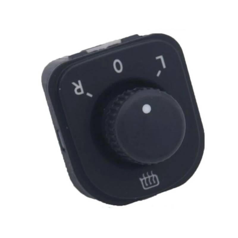 LUOWEINA Autospiegelknopfschalter, passend for VW, passend for Jetta, 5 Golf MK5 Passat B6 CC Tiguan 1K0959565H Seite Spiegelverstellsteuerung von LUOWEINA