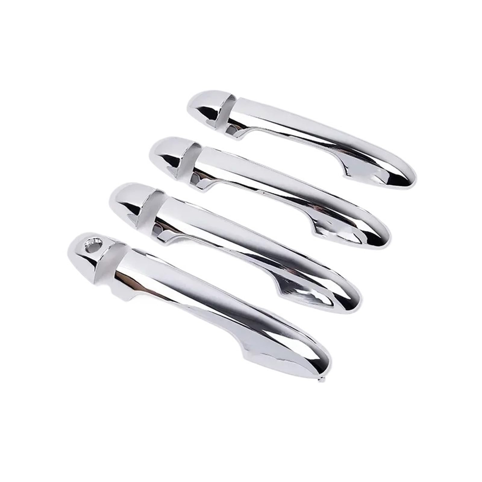 LUOWEINA Autotürgriffschalenabdeckung Dekorverkleidung passend for Toyota, Hilux Revo 2016-2023 Chromaufkleber Styling Autozubehör Türaußengriffabdeckung(Handle no sensor) von LUOWEINA