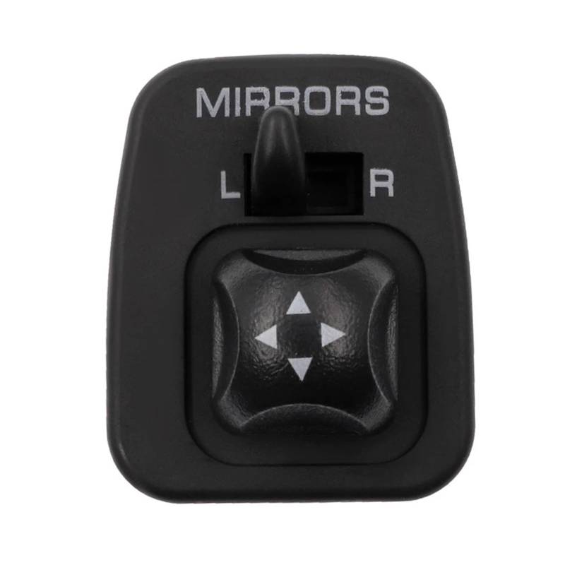 LUOWEINA Einstellknopf for Auto-Rückspiegelschalter, passend for Ford, Escort Thunderbird F150 F250 F350 F450, 1997–2005 F65Z-17B676-AB Spiegelverstellsteuerung von LUOWEINA