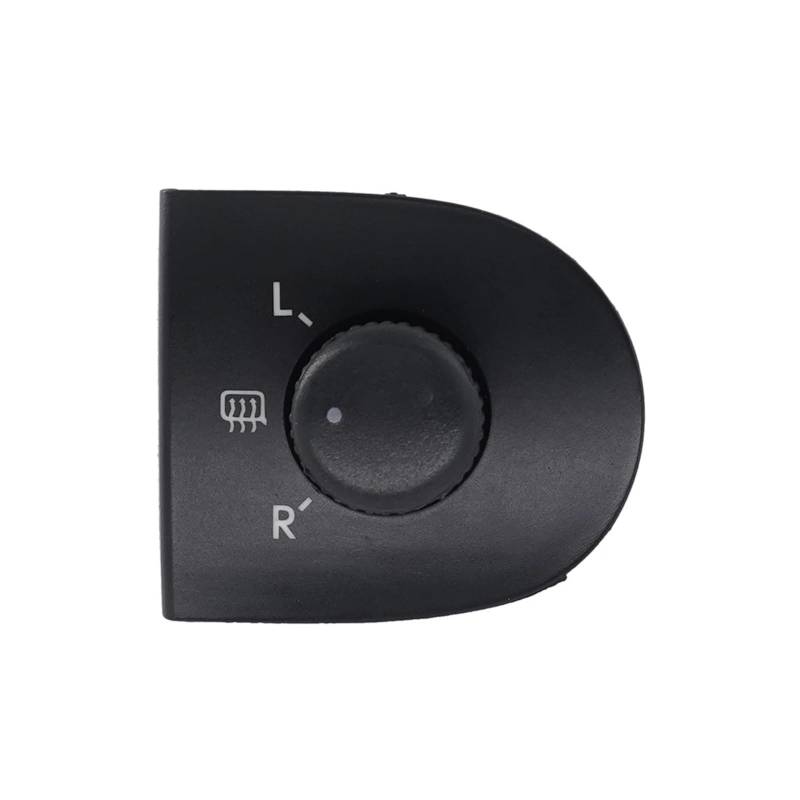 LUOWEINA Einstellknopf for Rückspiegel-Steuerschalter, passend for VW, passend for Volkswagen, passend for Lupo, Polo 6N1959565A 6N1 959 565A Autozubehör elektrisch Spiegelverstellsteuerung von LUOWEINA