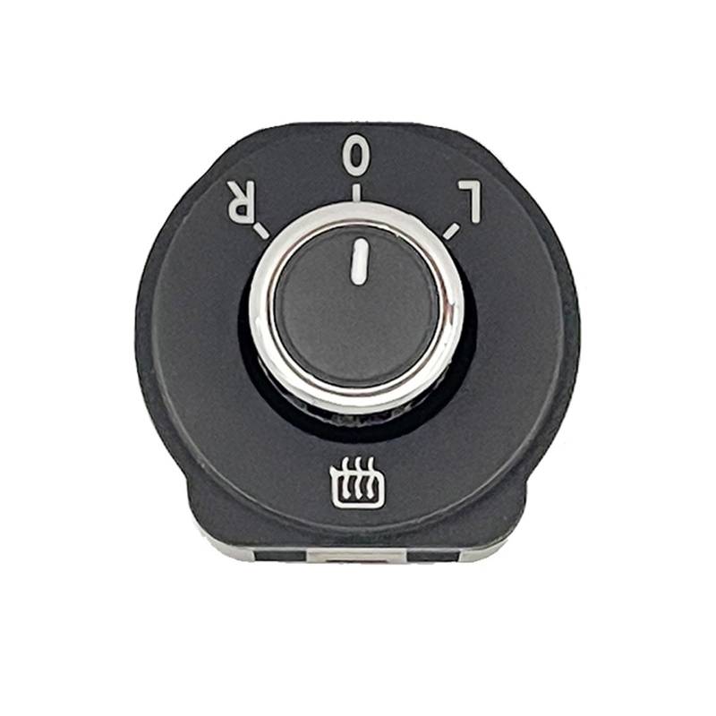 LUOWEINA Einstellknopf for hinteren Seitenspiegelschalter, passend for VW, passend for Volkswagen, Polo 6R 2011–2016 6RD 959 565B 6RD959565B Spiegelverstellsteuerung von LUOWEINA