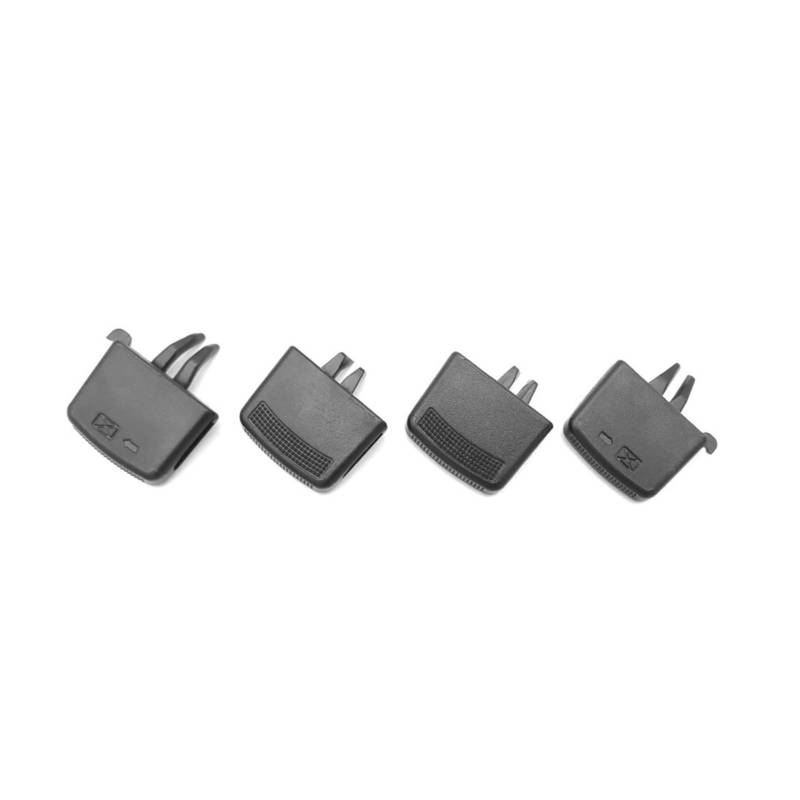 LUOWEINA Entlüftungsdüse for den mittleren Luftkanal, passend for Hyundai, Verna Solaris 974101R000 Auto-Klimaanlagen-Lüftungsgitter(Set of 4) von LUOWEINA