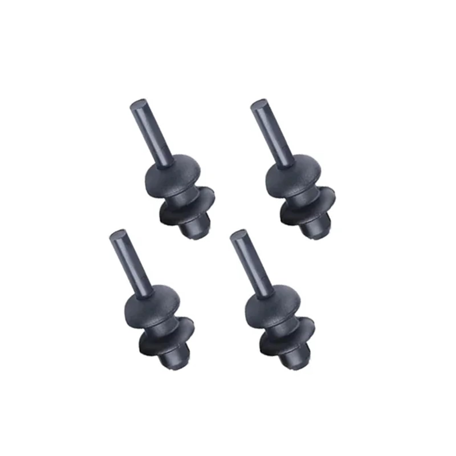 LUOWEINA Kofferraum-Paketregal-Clip passend for VW, Golf 1991–1999 Polo 1994–1997 Opel, Hinten Kordelband Befestigungshaken Halterung 191867775A Hutablagenhalter(4pc) von LUOWEINA