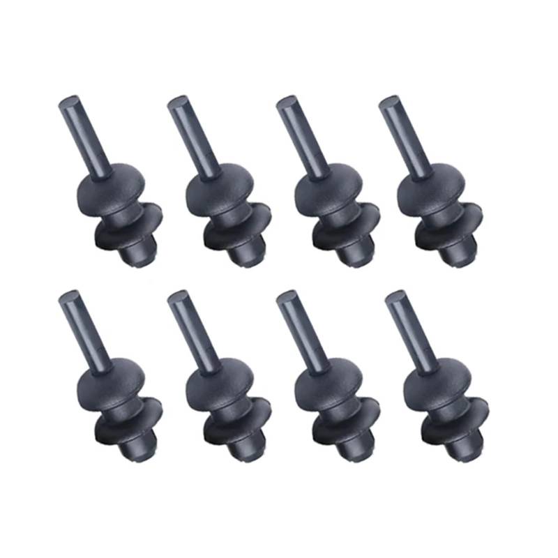 LUOWEINA Kofferraum-Paketregal-Clip passend for VW, Golf 1991–1999 Polo 1994–1997 Opel, Hinten Kordelband Befestigungshaken Halterung 191867775A Hutablagenhalter(8pc) von LUOWEINA