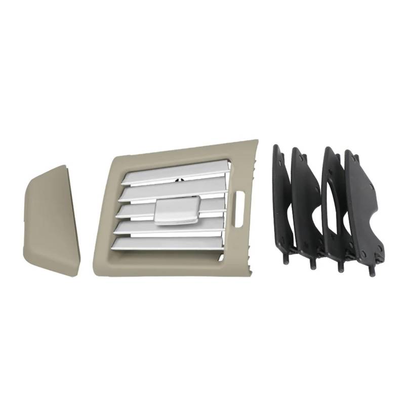 LUOWEINA Lüftungsgitterabdeckung for das Armaturenbrett, passend for W251, R-Klasse 2518300154 Auto-Klimaanlagen-Lüftungsgitter(Model B Beige) von LUOWEINA