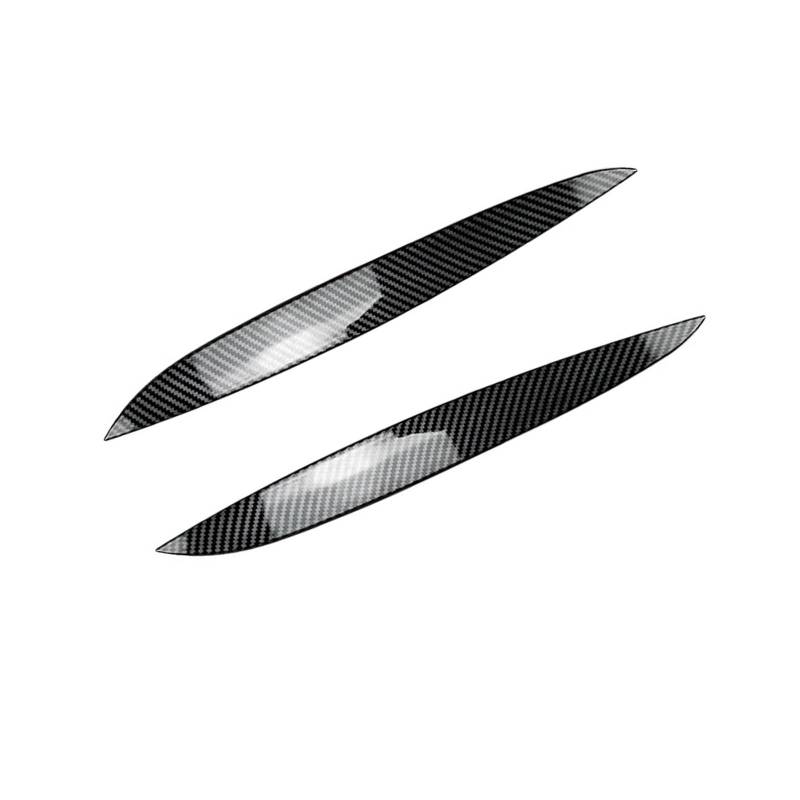 LUOWEINA Scheinwerfer Scheinwerfer Augenbraue Augenlid Fit For Volkswagen Fit For VW GOLF 4 MK4 IV 1997-2005 GFK Aufkleber Front Kopf Licht Lampe Abdeckung Trim Stirn Augenlider von Autoscheinwerfern( von LUOWEINA
