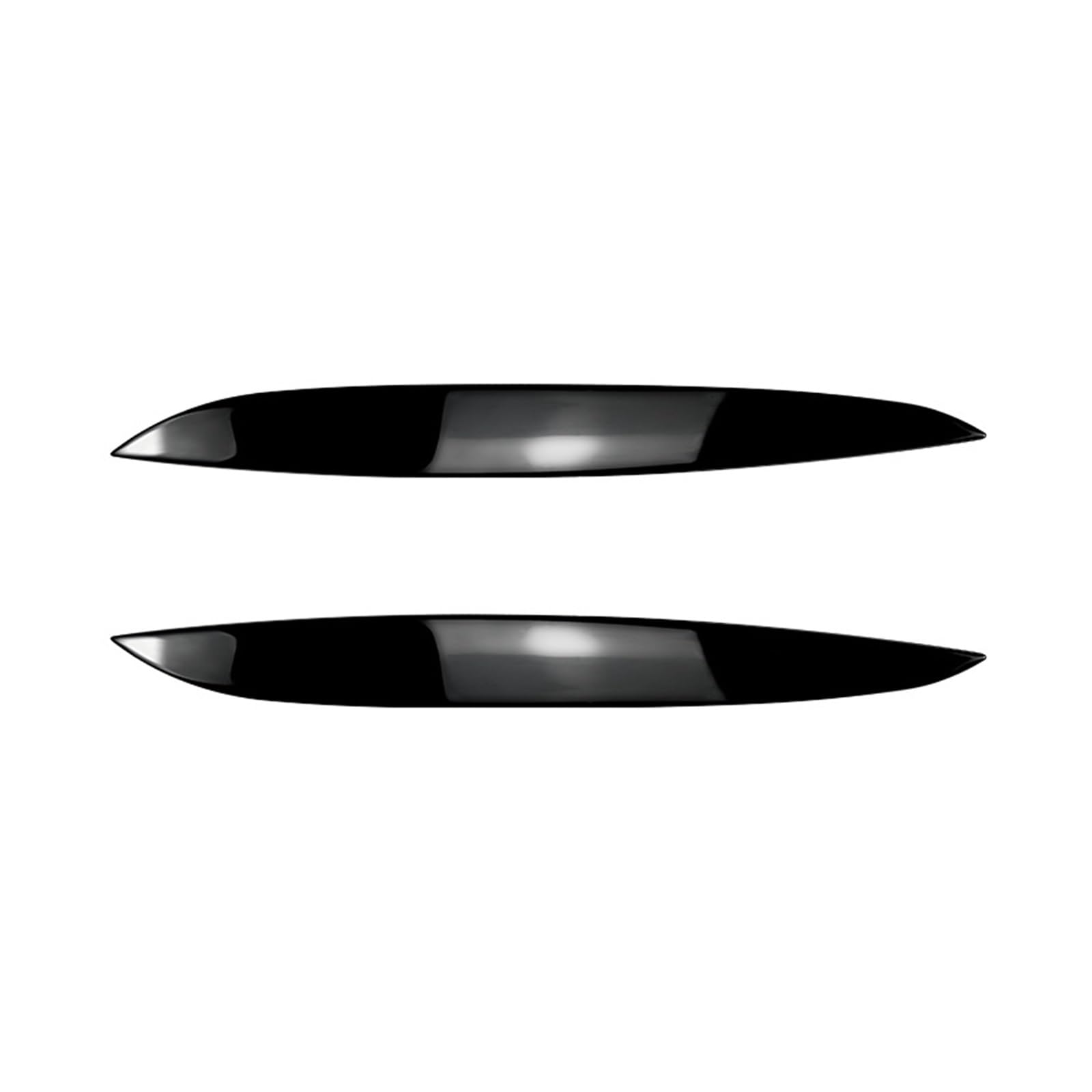 LUOWEINA Scheinwerfer Scheinwerfer Augenbraue Augenlid Fit For Volkswagen Fit For VW GOLF 4 MK4 IV 1997-2005 GFK Aufkleber Front Kopf Licht Lampe Abdeckung Trim Stirn Augenlider von Autoscheinwerfern( von LUOWEINA