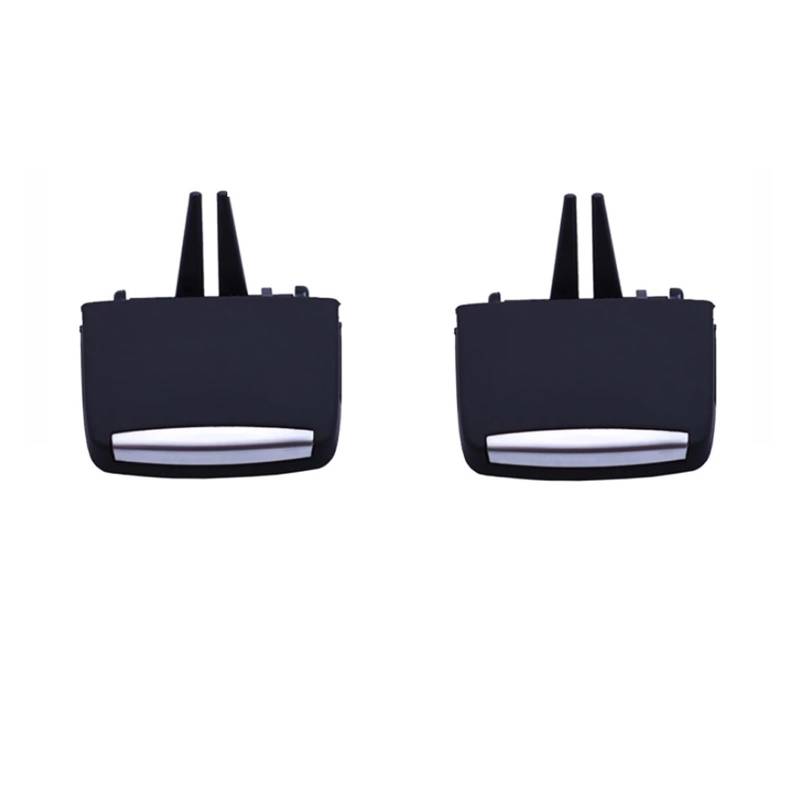 LUOWEINA Schieberclip for AC-Entlüftungsgitter, passend for X5, X6 E70 E71 E72 2007–2014 Auto-Klimaanlagen-Lüftungsgitter(Front 2PCS) von LUOWEINA