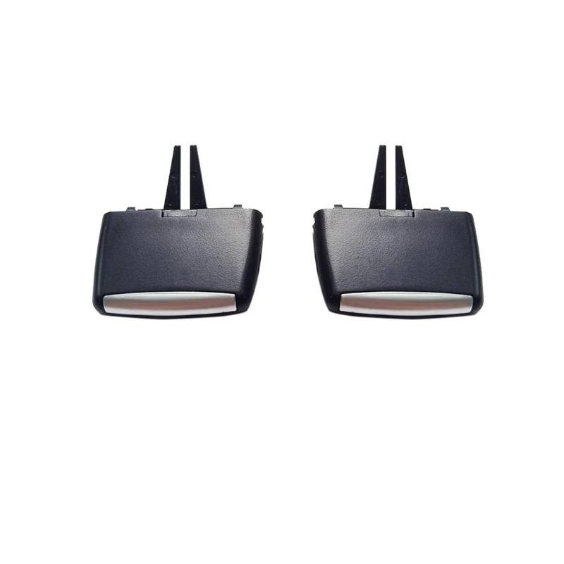 LUOWEINA Schieberclip for AC-Entlüftungsgitter, passend for X5, X6 E70 E71 E72 2007–2014 Auto-Klimaanlagen-Lüftungsgitter(Rear 2PCS) von LUOWEINA
