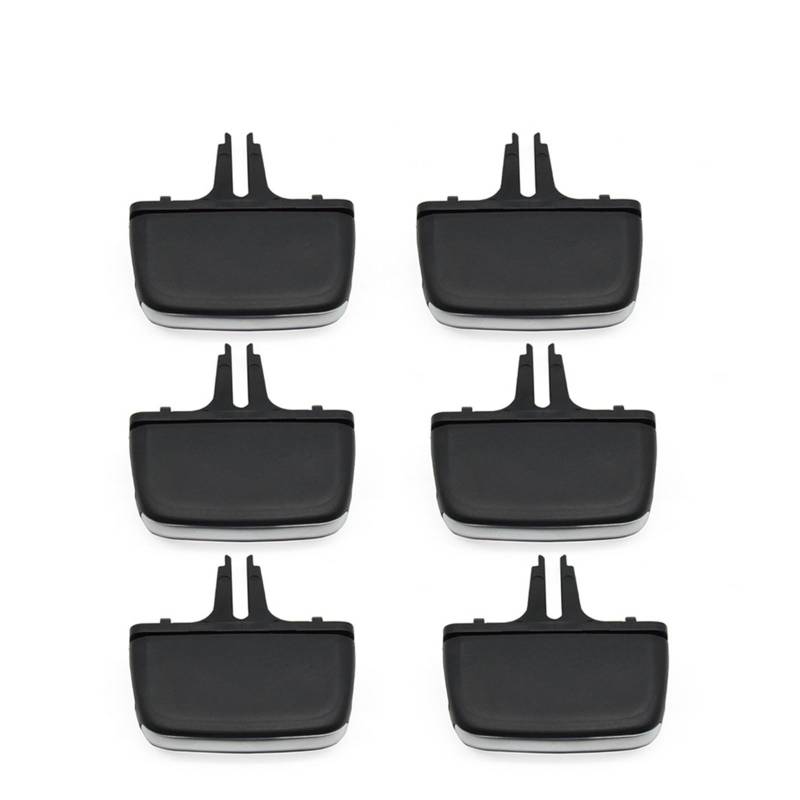 LUOWEINA Schieberclips for Lüftungsgitterauslasslaschen, passend for Volvo, XC90 2016–2024 Auto-Klimaanlagen-Lüftungsgitter(6PCS) von LUOWEINA