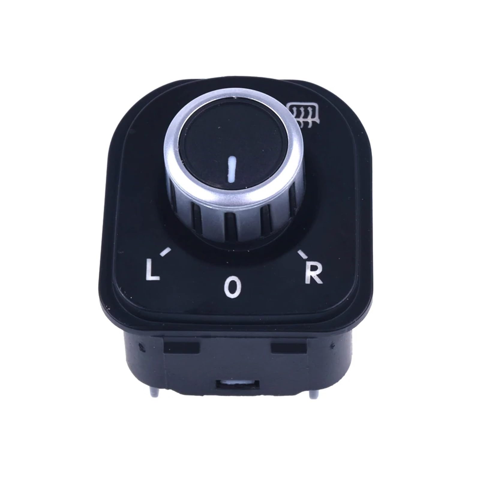 LUOWEINA Seitenspiegel-Einstellschalterknopf, passend for Jetta, MK5 Golf MK5 MK6 Rabbit Eos Passat B6 3C Tiguan 1K0 959 565 5ND959565B Chrome Power Spiegelverstellsteuerung LUOWEINA Seitenspiegel-Einstellschalterknopf, passend for Jetta, MK5 Golf MK5 MK6 Rabbit Eos Passat B6 3C Tiguan 1K0 959 565 5ND959565B Chrome Power Spiegelverstellsteuerung von LUOWEINA