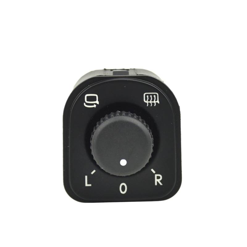 LUOWEINA Spiegelschalter-Einstellknopf, passend for Volkswagen, passend for Jetta, Golf Mk5 Mk6 Tiguan CC Passat B6 B7, 1K0959565J Spiegelverstellsteuerung von LUOWEINA