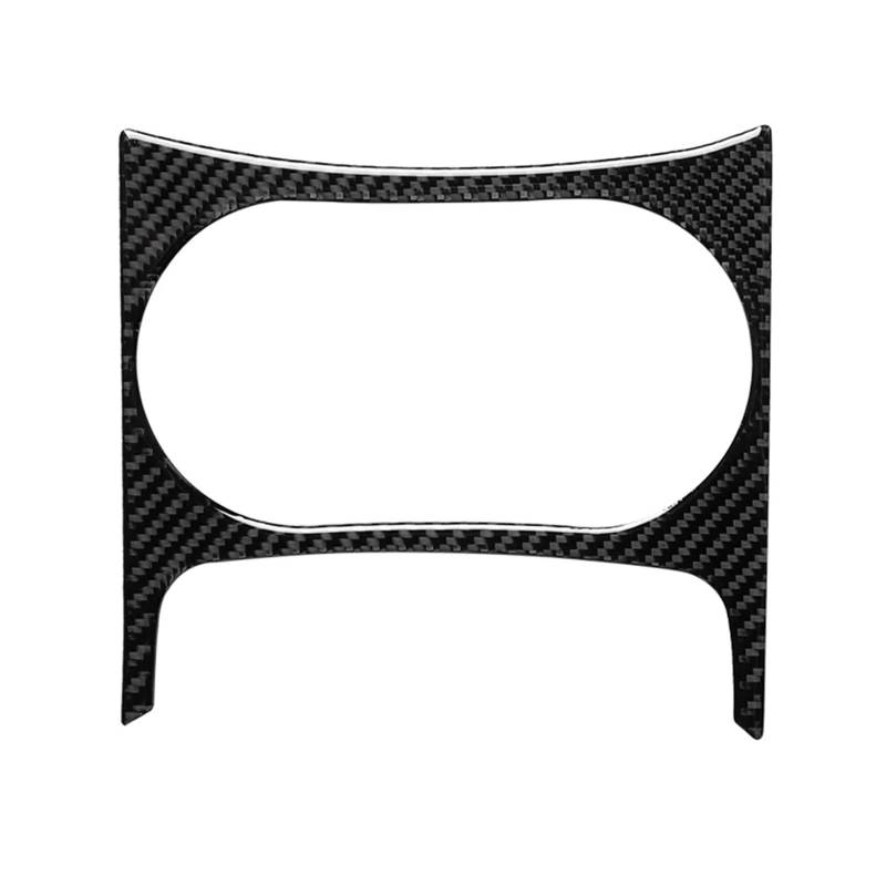 LUOWEINA Wasserbecherhalter-Aufkleber, passend for Q5, 2009–2016, Kohlefaser-Panel-Abdeckung Getränkehalterverkleidung für die Konsole von LUOWEINA