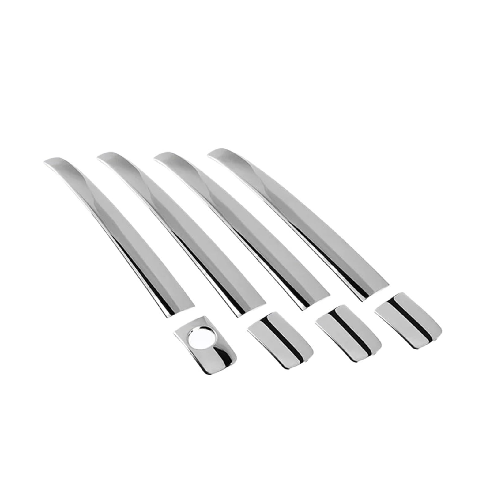 LUOWEINA Zierleiste for Autotürgriffabdeckung, passend for DAIHATSU, Terios Bego J200 F700, 2006-2016, Edelstahl-Chrom-Styling, Autozubehör Türaußengriffabdeckung(0 Button) von LUOWEINA