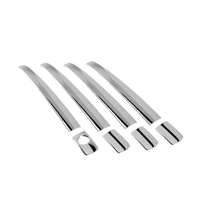 LUOWEINA Zierleiste for Autotürgriffabdeckung, passend for DAIHATSU, Terios Bego J200 F700, 2006-2016, Edelstahl-Chrom-Styling, Autozubehör Türaußengriffabdeckung(0 Button) von LUOWEINA
