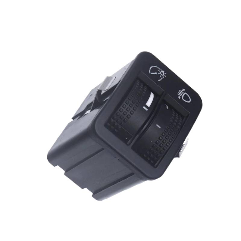 LUPCIO Armaturenbrett-Scheinwerfer-Einstellschalter 5N0941333 für VW Tiguan 2008-2018, Kippschalter, Druckknopf, Schwarz, Automatik von LUPCIO